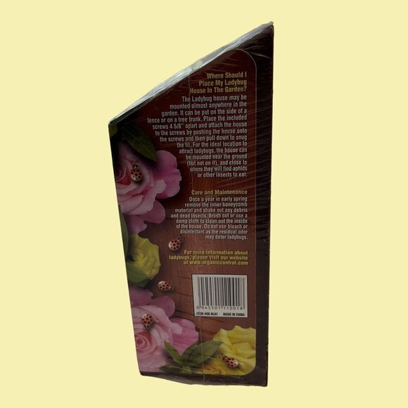 Vintage Ladybug House Control Garden Pests Aphids‎ Whitefly - Picture 2 of 5